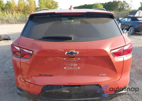 2021 Chevrolet Blazer Rs из США, поврежденный, VIN 3GNKBKRS8MS519600